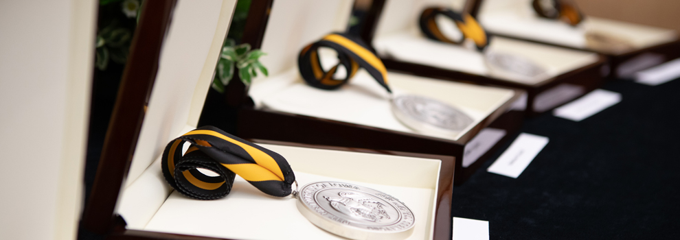Investiture Ceremony medals