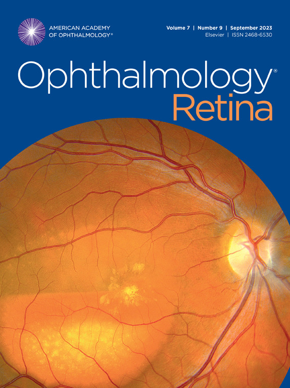 Sarah Skiles, CRA, and Dr. Ian Han had an image featured on the cover of the September 2023 Ophthalmology Retina Journal with their photo, “Pseudohypopyon in Best Vitelliform Macular Dystrophy.”