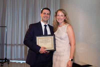 Medical Student Award for Resident Teaching - Ryan Diel and Pavlina Kemp