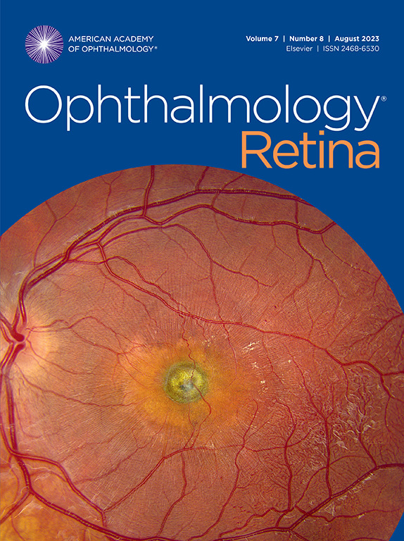 Jody Troyer, CRA, and Dr. Elliott Sohn were featured on the cover of the August 2023 Ophthalmology Retina Journal with their photo, “Macular Neovascularization in Boy.”