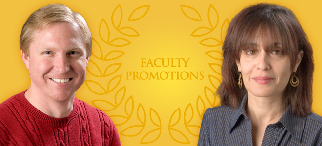 Department Celebrates Recent Faculty Promotions