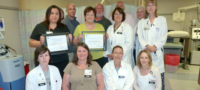 DeGowin Blood Center achievement awards