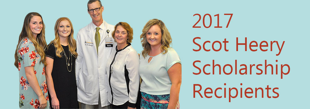 2017 Scot Heery Scholarship Recipients