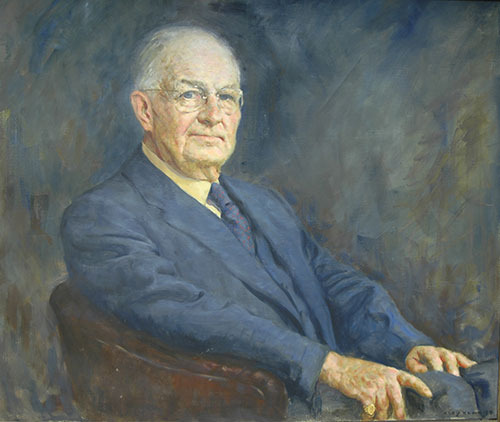 Painting of Carl Gillies