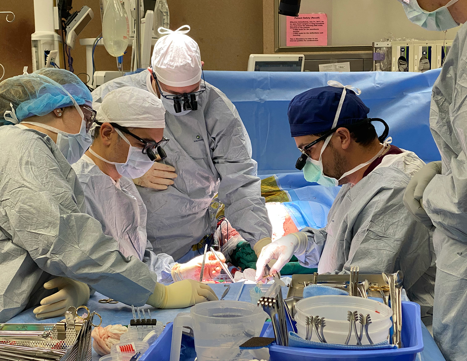 Plastic Surgery Team in the OR