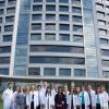 2019 Child Neurology Division Group Photo in front of the Stead Family Children's Hospital