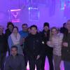 Mina Chung enjoys her time at the ice arena with colleagues