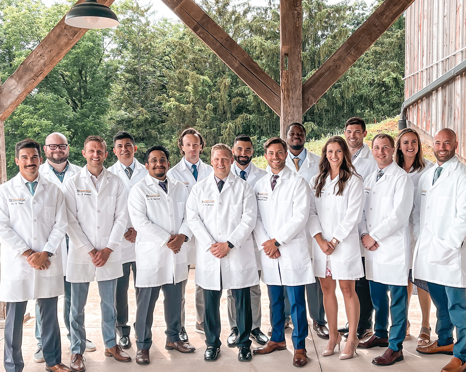 Anesthesiology residents Class of 2021 photo