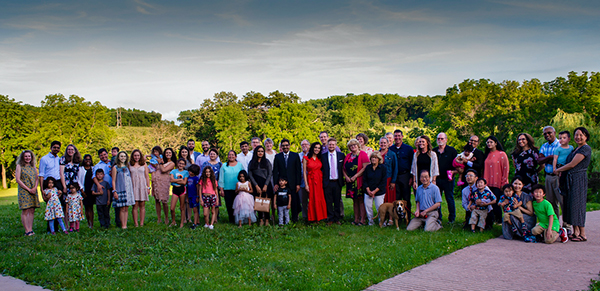 group photo from 2022 Nephrology Fellows graduation