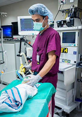 Peds anesthesia simulation