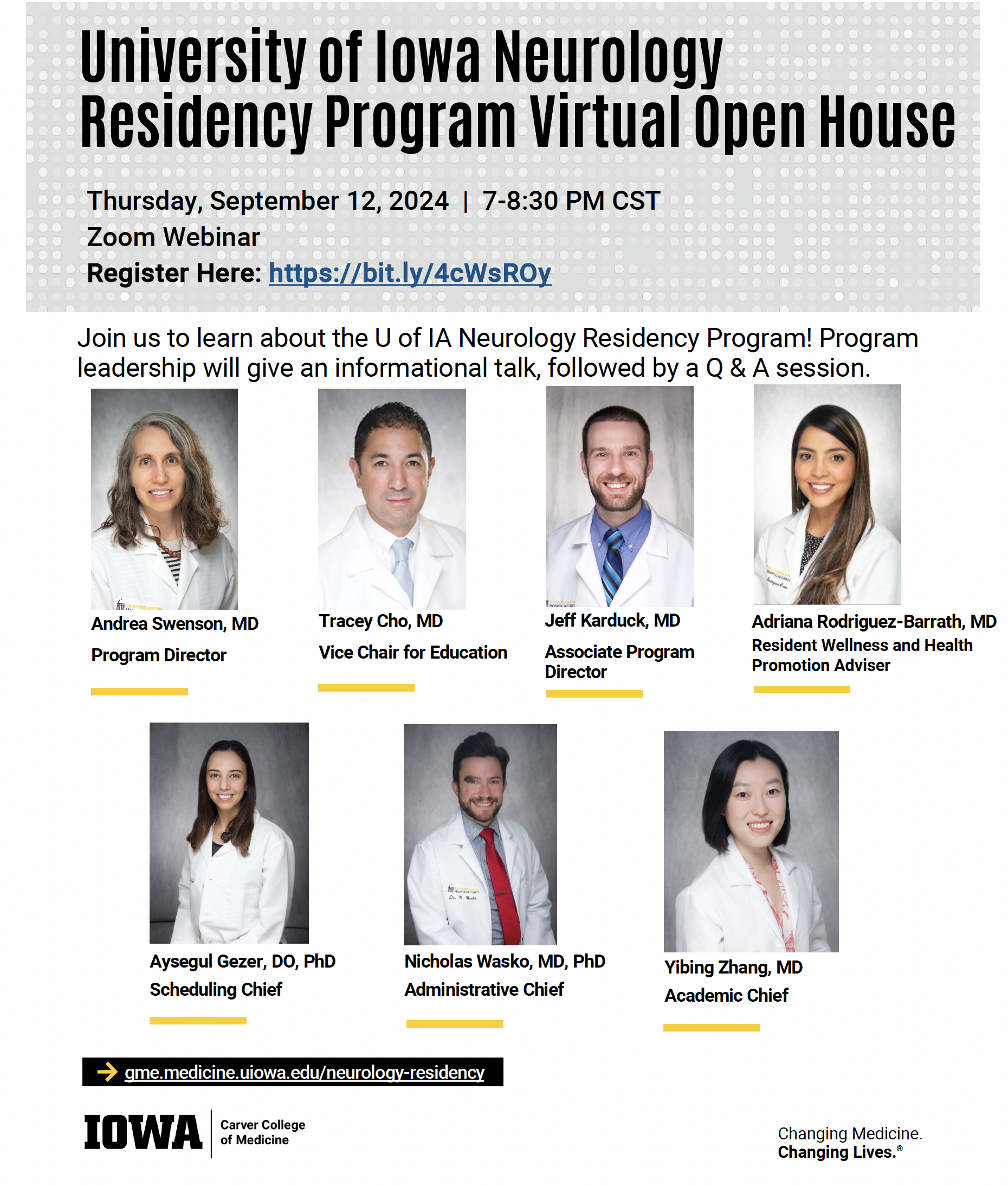 Virtual Open House Flyer