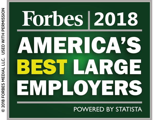 Forbes top employer image